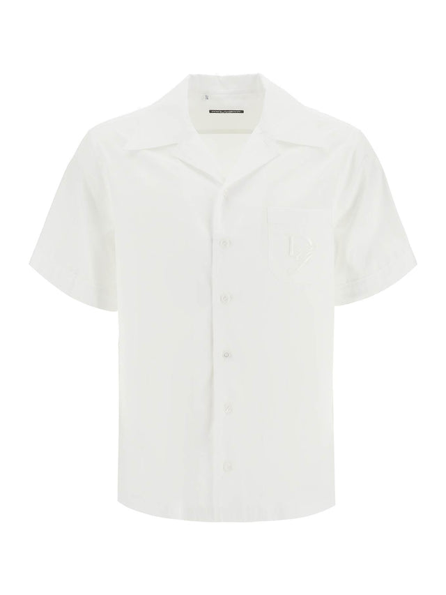 Pocket Linen Shirt-Dolce & Gabbana-JOHN JULIA