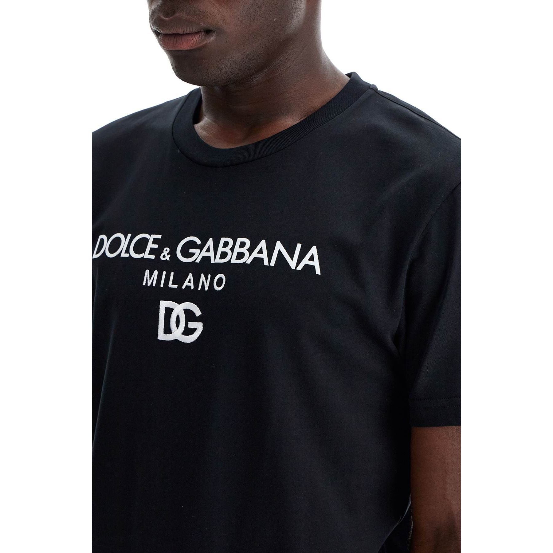 DG Embroidered Cotton T-Shirt
