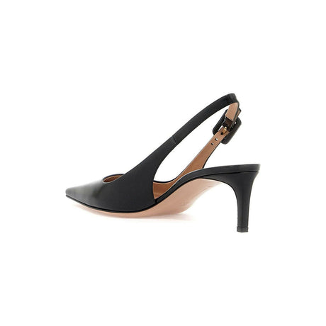 Lindsay Leather Slingback Pumps.