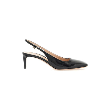 Slingback Christina Nappa Leather Pumps.