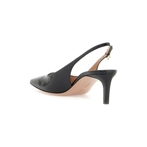 Slingback Christina Nappa Leather Pumps.