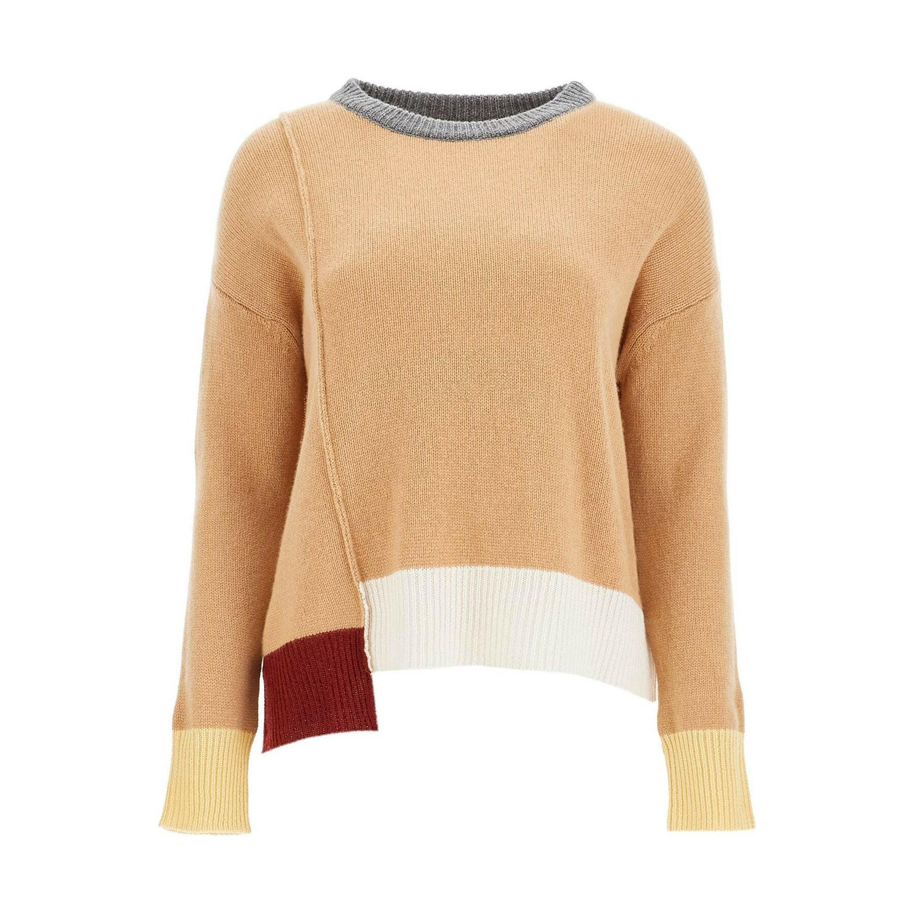 Cashmere Boxy Pullover.