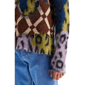 MARNI-Wool and Mohair-Blend Sweater -JOHN JULIA.