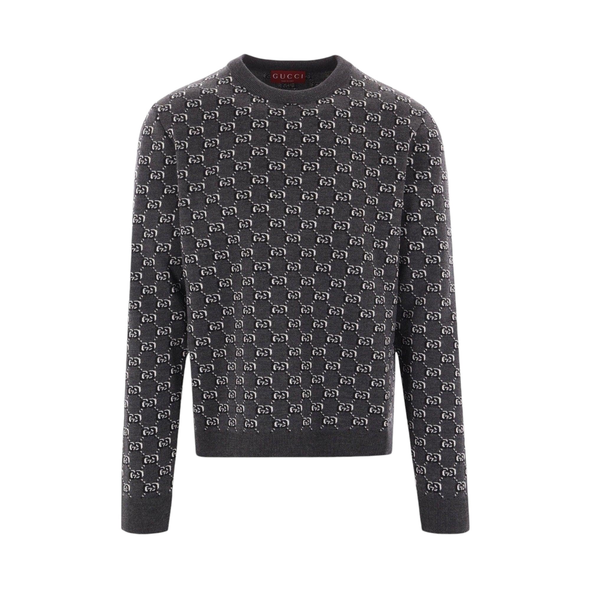 GG Shadow Jacquard Sweater-GUCCI-JOHN JULIA