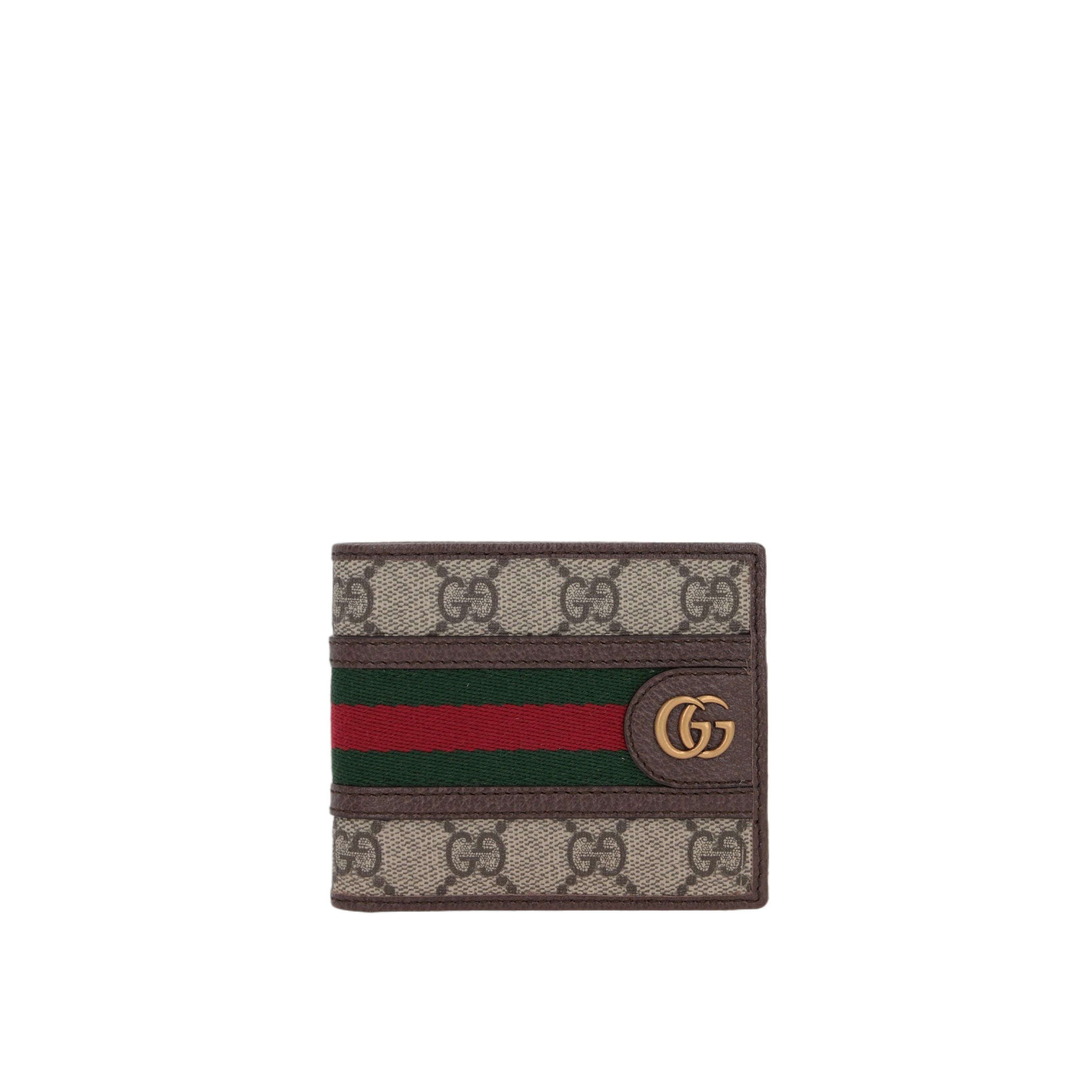 GG Supreme Canvas Ophidia Bi-Fold Wallet-GUCCI-JOHN JULIA