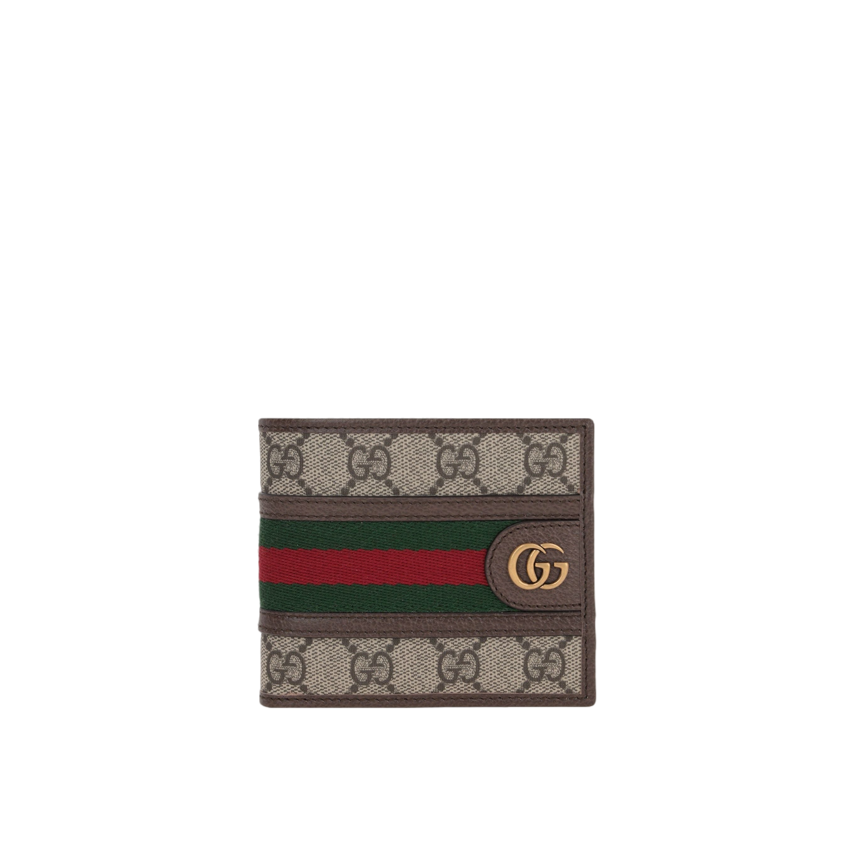 GG Supreme Canvas Ophidia Bi-Fold Wallet-GUCCI-JOHN JULIA