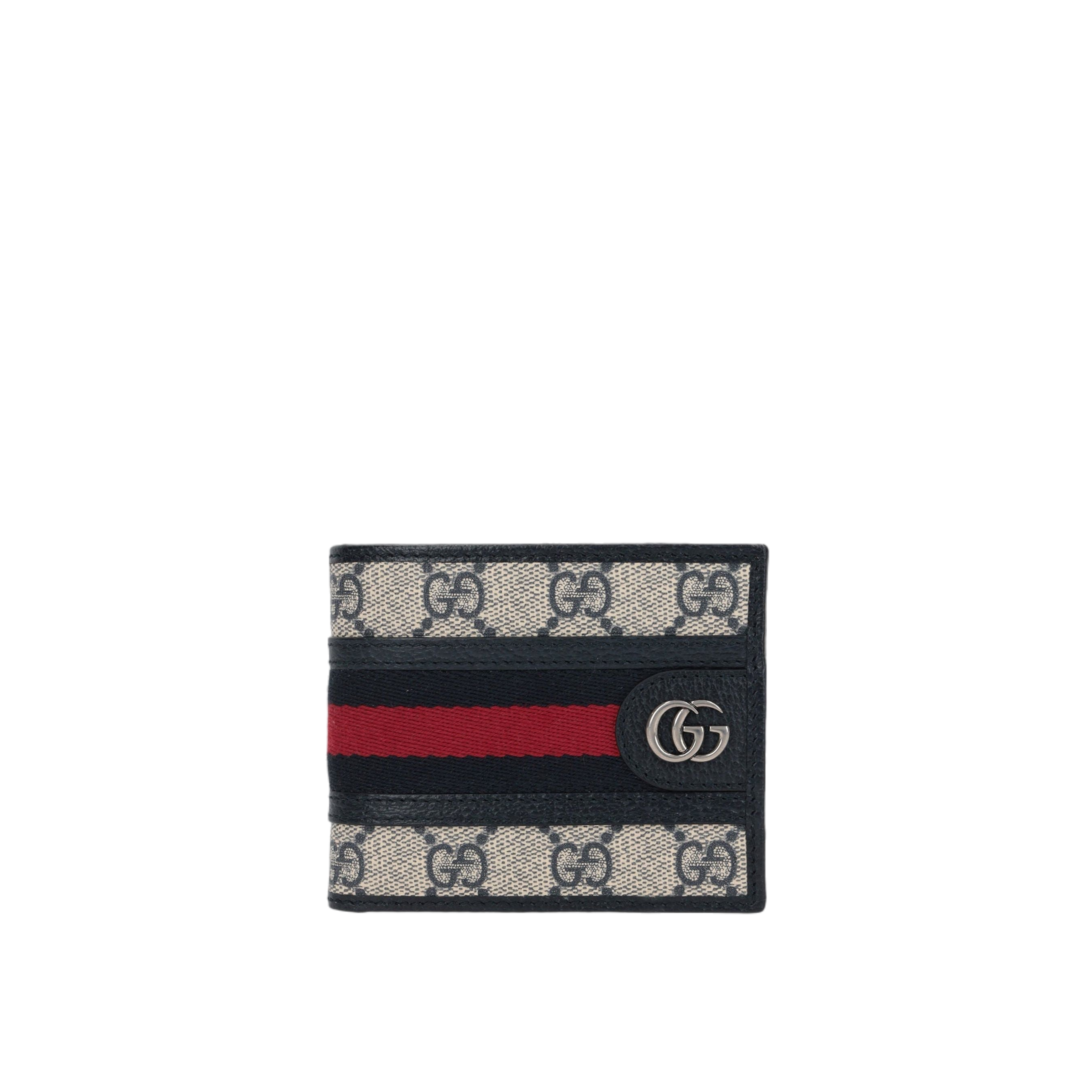 GG Supreme Canvas Ophidia Bi-Fold Wallet-GUCCI-JOHN JULIA