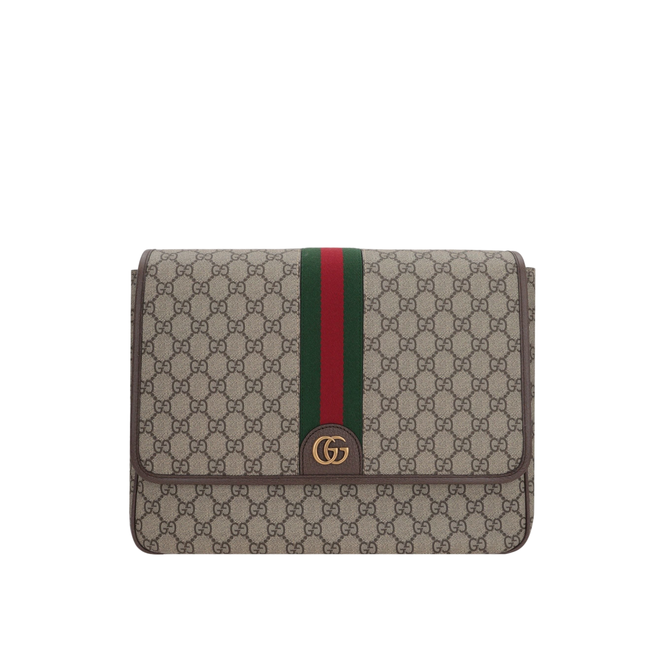 GG Supreme Canvas Ophidia Messenger Bag-GUCCI-JOHN JULIA