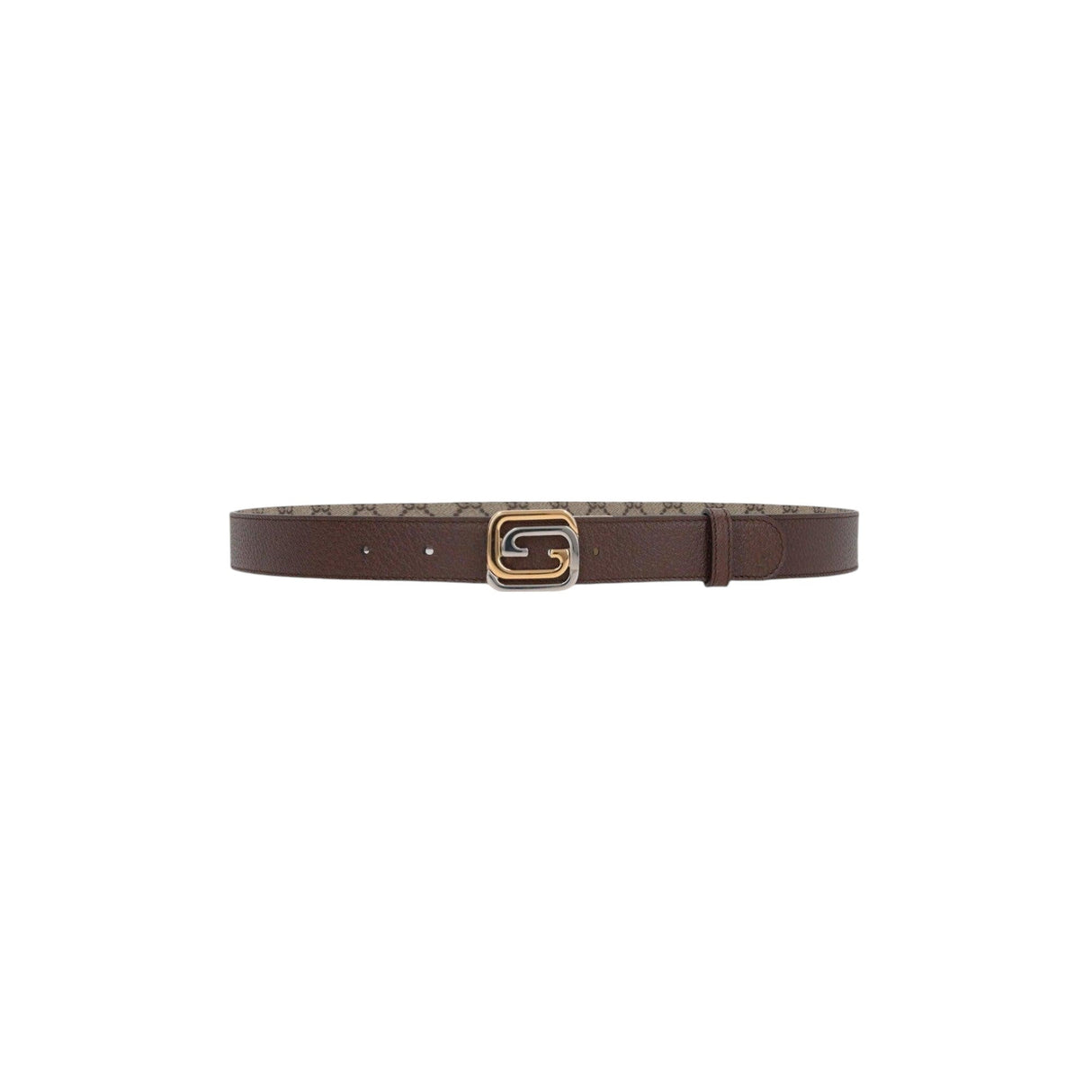 GG Supreme Coated Canvas Reversible Belt-GUCCI-JOHN JULIA