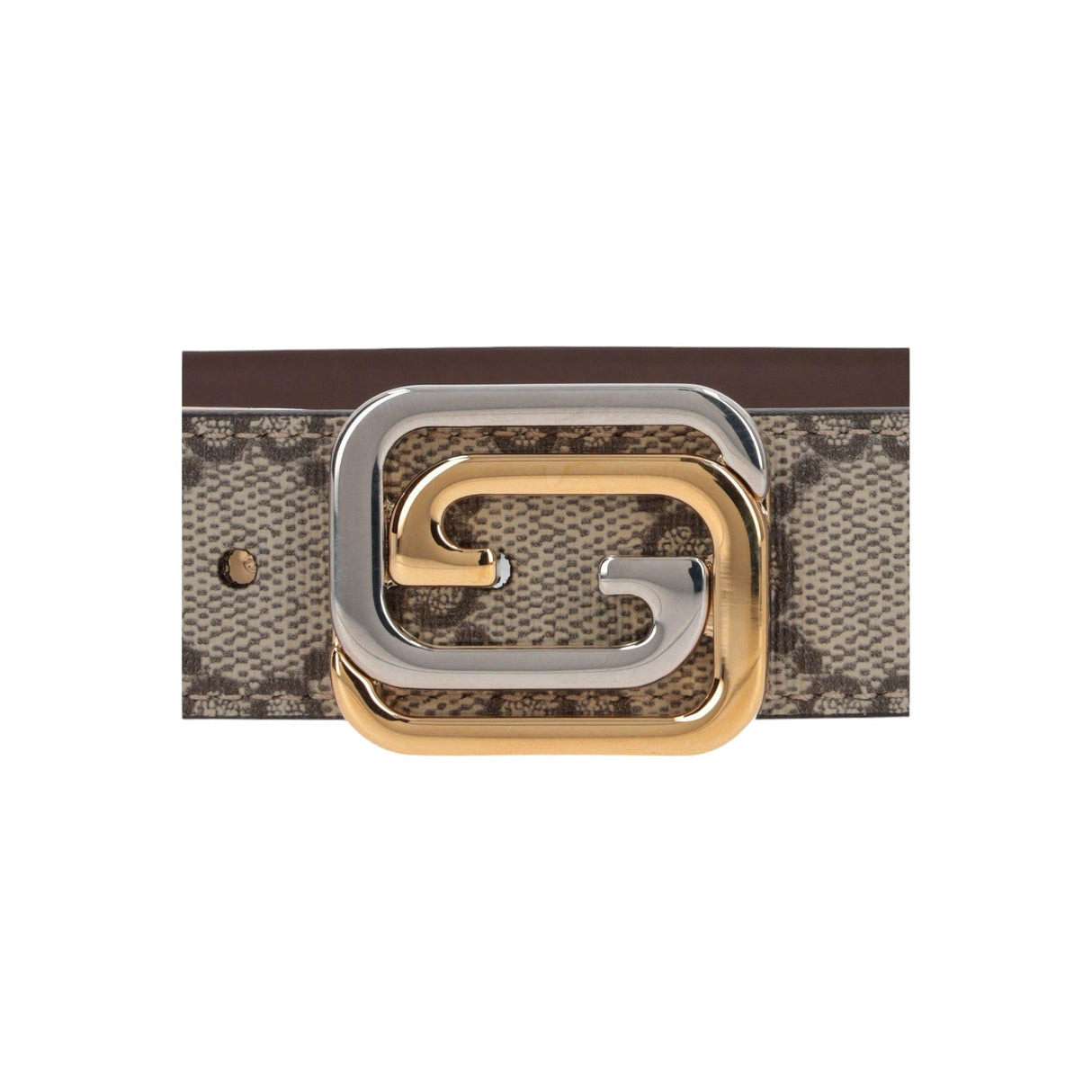 GG Supreme Coated Canvas Reversible Belt-GUCCI-JOHN JULIA