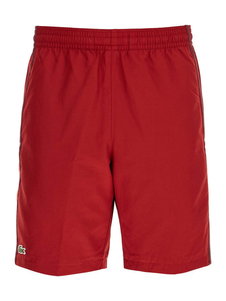 Sporty Color Block Shorts-Lacoste-JOHN JULIA