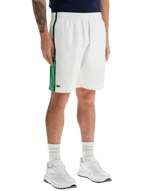 Sporty Color Block Shorts-Lacoste-JOHN JULIA