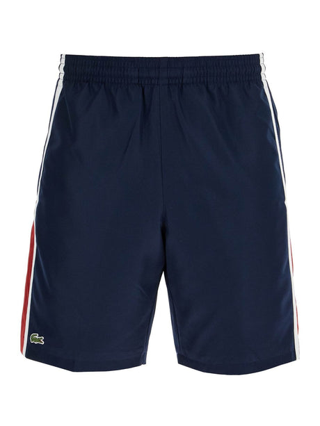 Sporty Color Block Shorts-Lacoste-JOHN JULIA