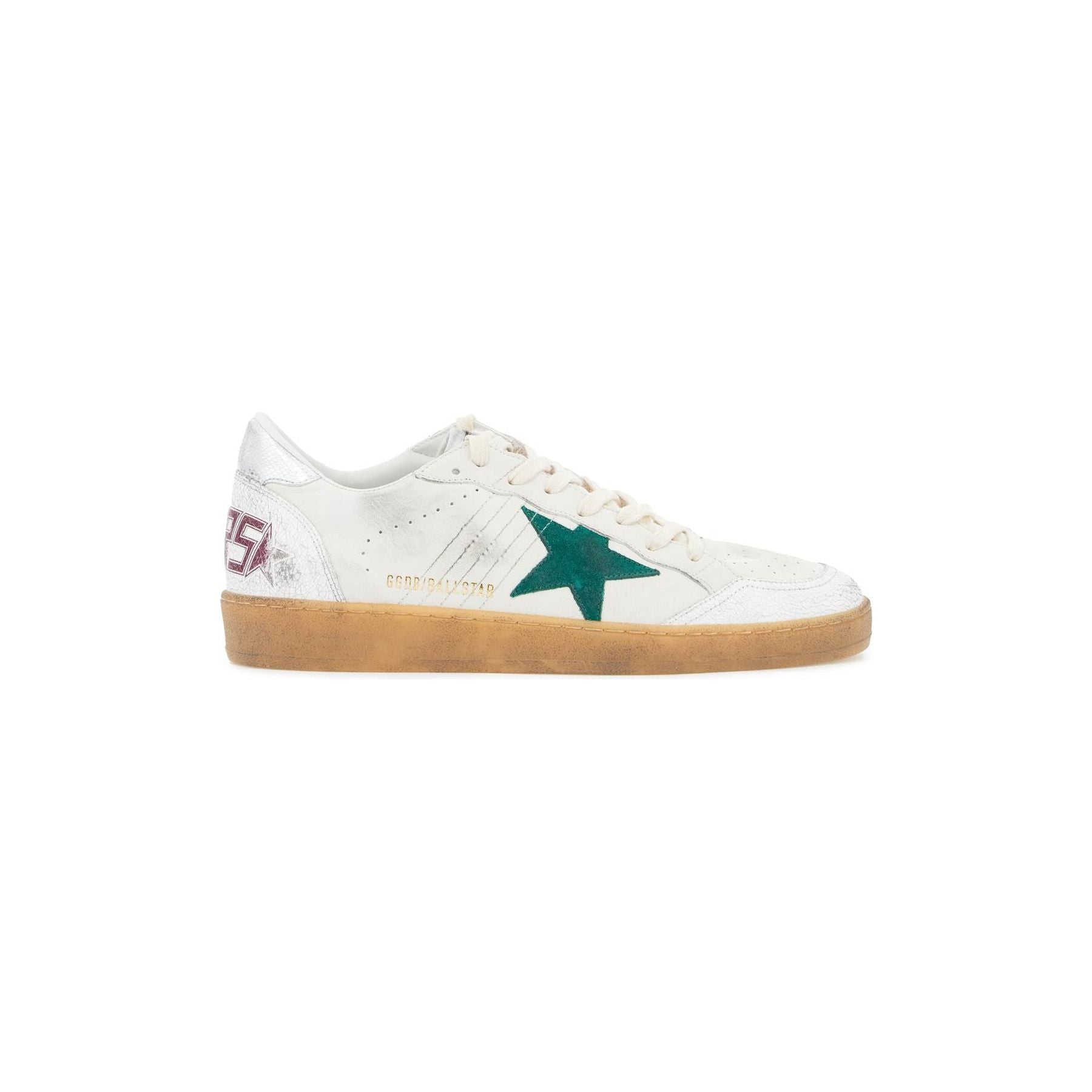 Leather and Suede Ball Star Sneakers