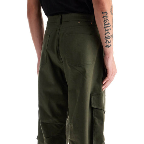 Twill Cargo Pants In Italian