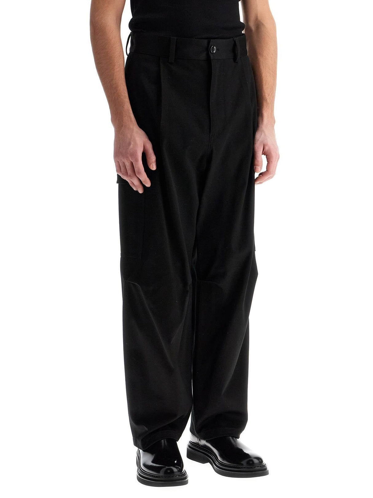 Cargo Cotton Pants-Dolce & Gabbana-JOHN JULIA