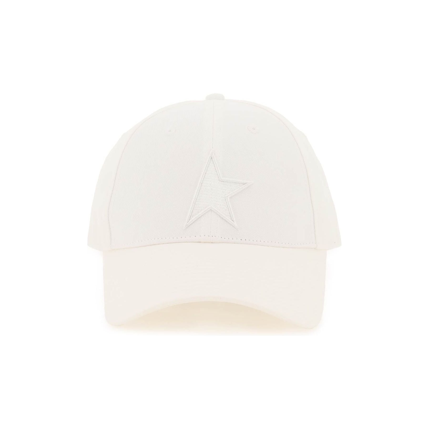 Star Embroidered Cotton Twill Hat