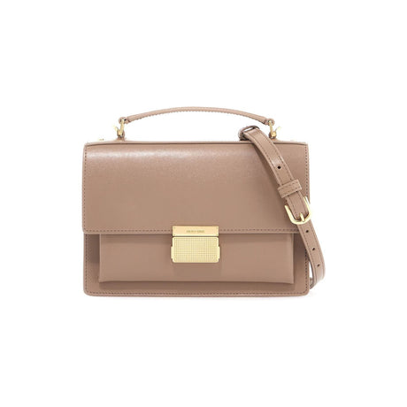 GOLDEN GOOSE-Venizia Boarded Leather Handbag -JOHN JULIA.