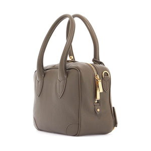 GOLDEN GOOSE-Vita Zip Leather Top-Handle Bag -JOHN JULIA.