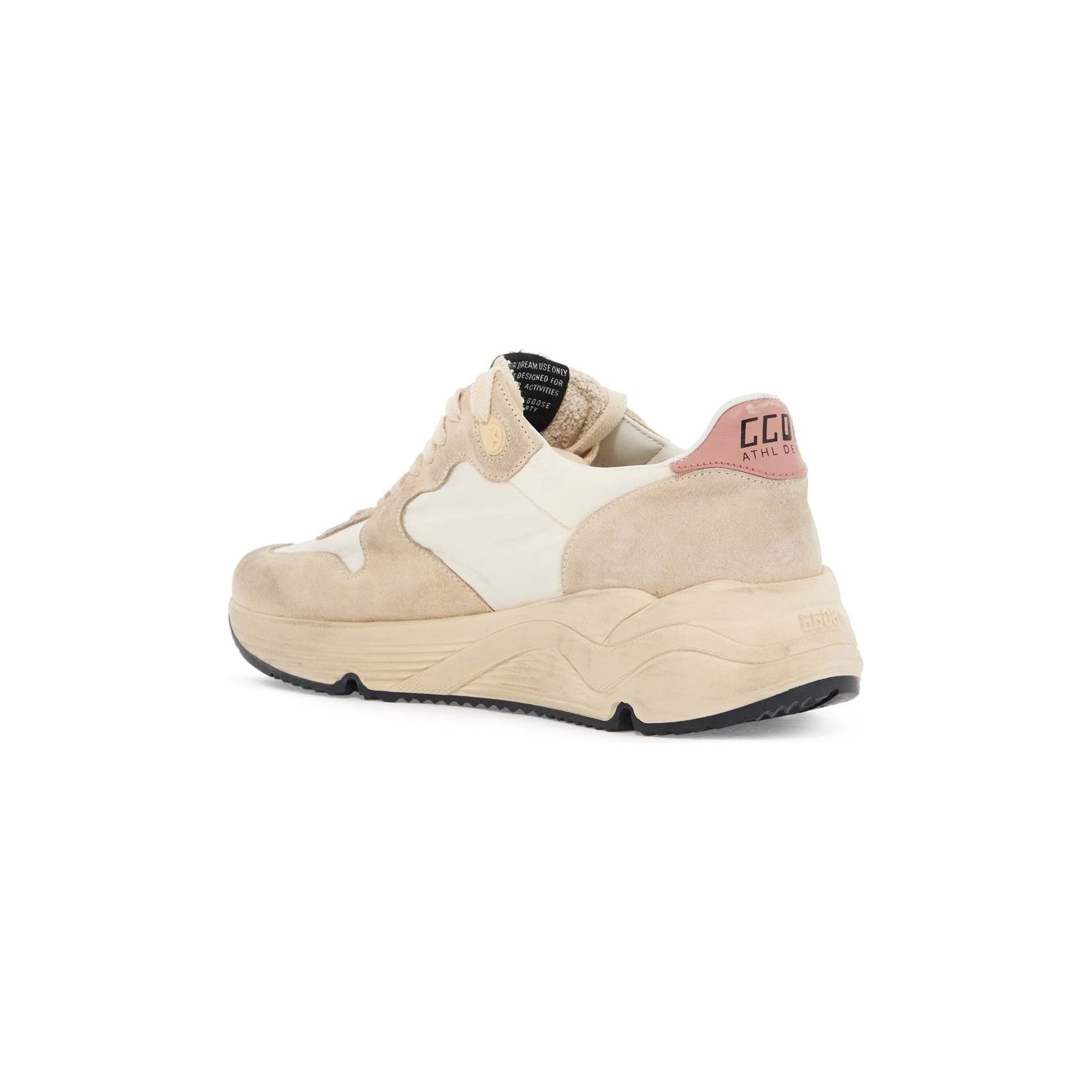 GOLDEN GOOSE-Nylon And Suede Running Sneakers With Durable Sole -JOHN JULIA.