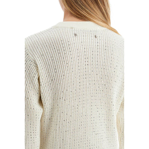 GOLDEN GOOSE-Crewneck Pullover With -JOHN JULIA.