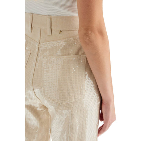 GOLDEN GOOSE-Sequin Embellished Jeans -JOHN JULIA.