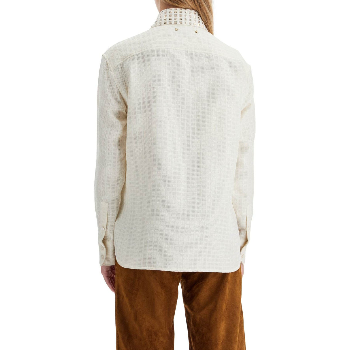 GOLDEN GOOSE-"Jacquard Shirt With -JOHN JULIA.