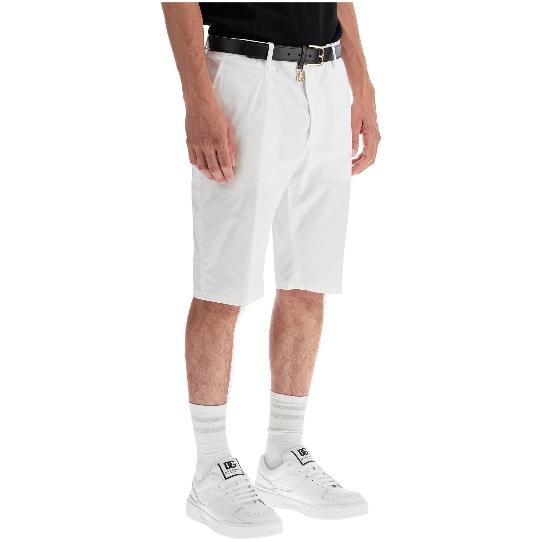 Stretch Cotton Shorts