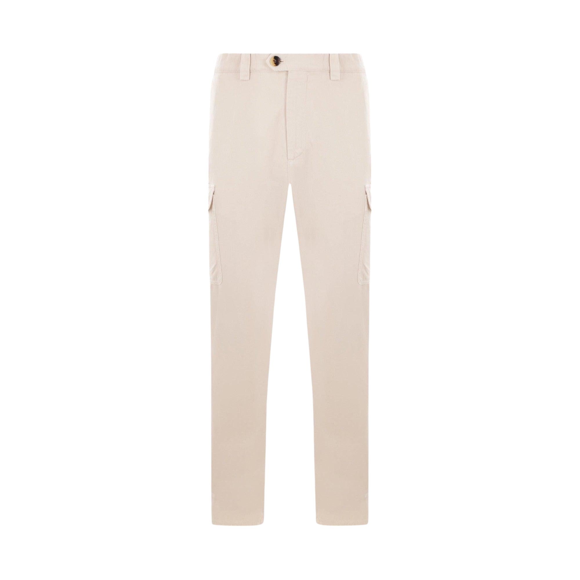 Gabardine Cargo Trousers-BRUNELLO CUCINELLI-JOHN JULIA