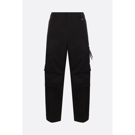 Gabardine Cargo Trousers-FENDI-JOHN JULIA