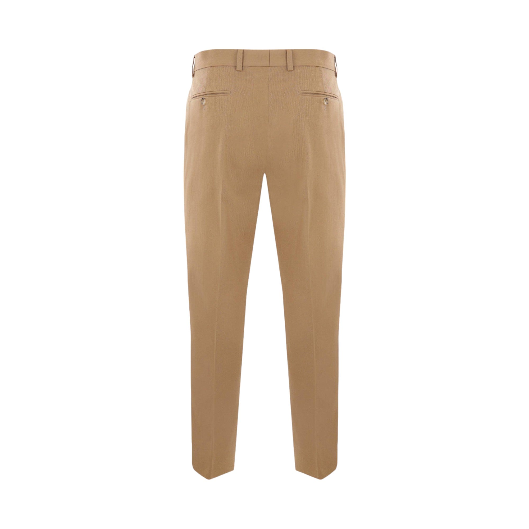 Gabardine Chino Trousers-GUCCI-JOHN JULIA