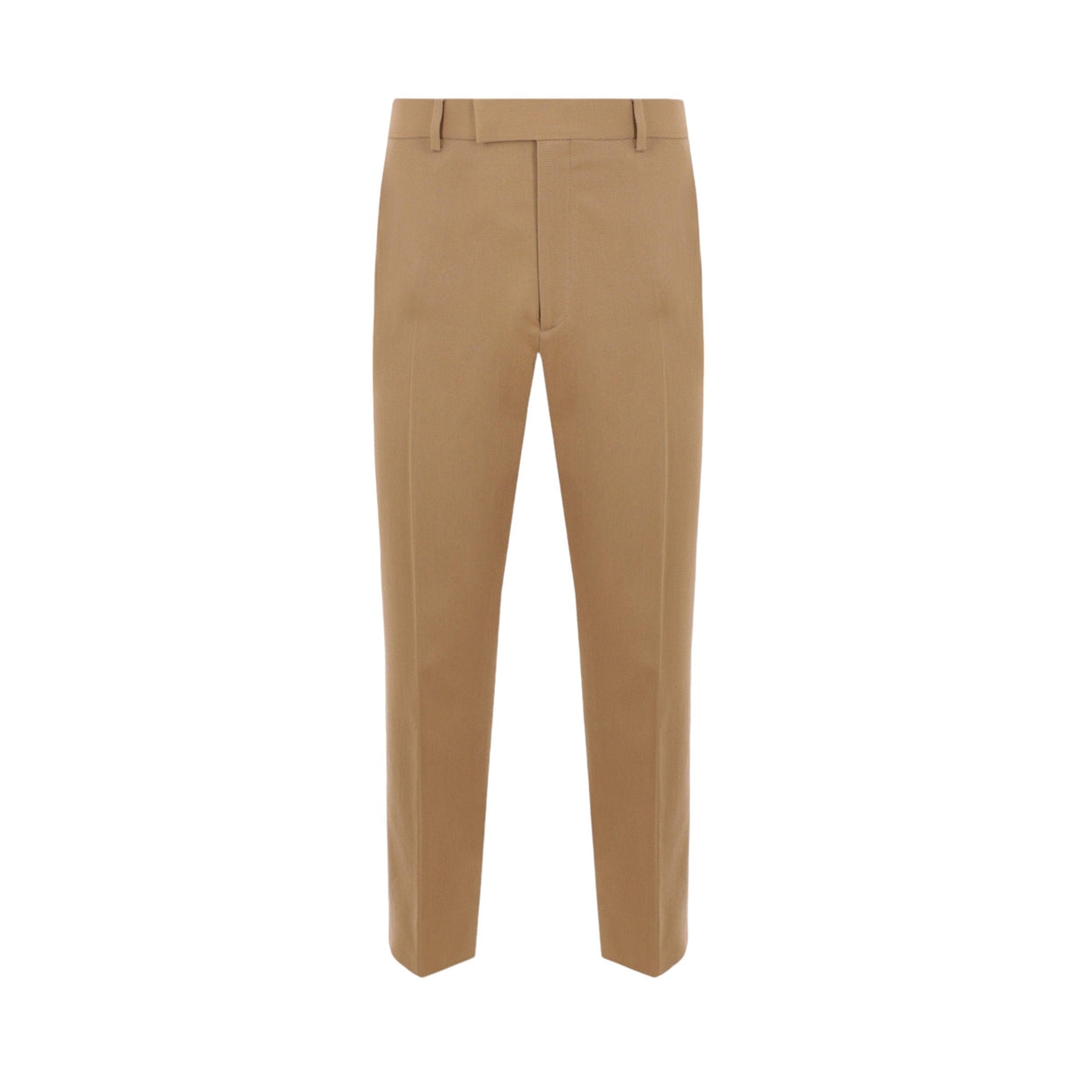 Gabardine Chino Trousers-GUCCI-JOHN JULIA