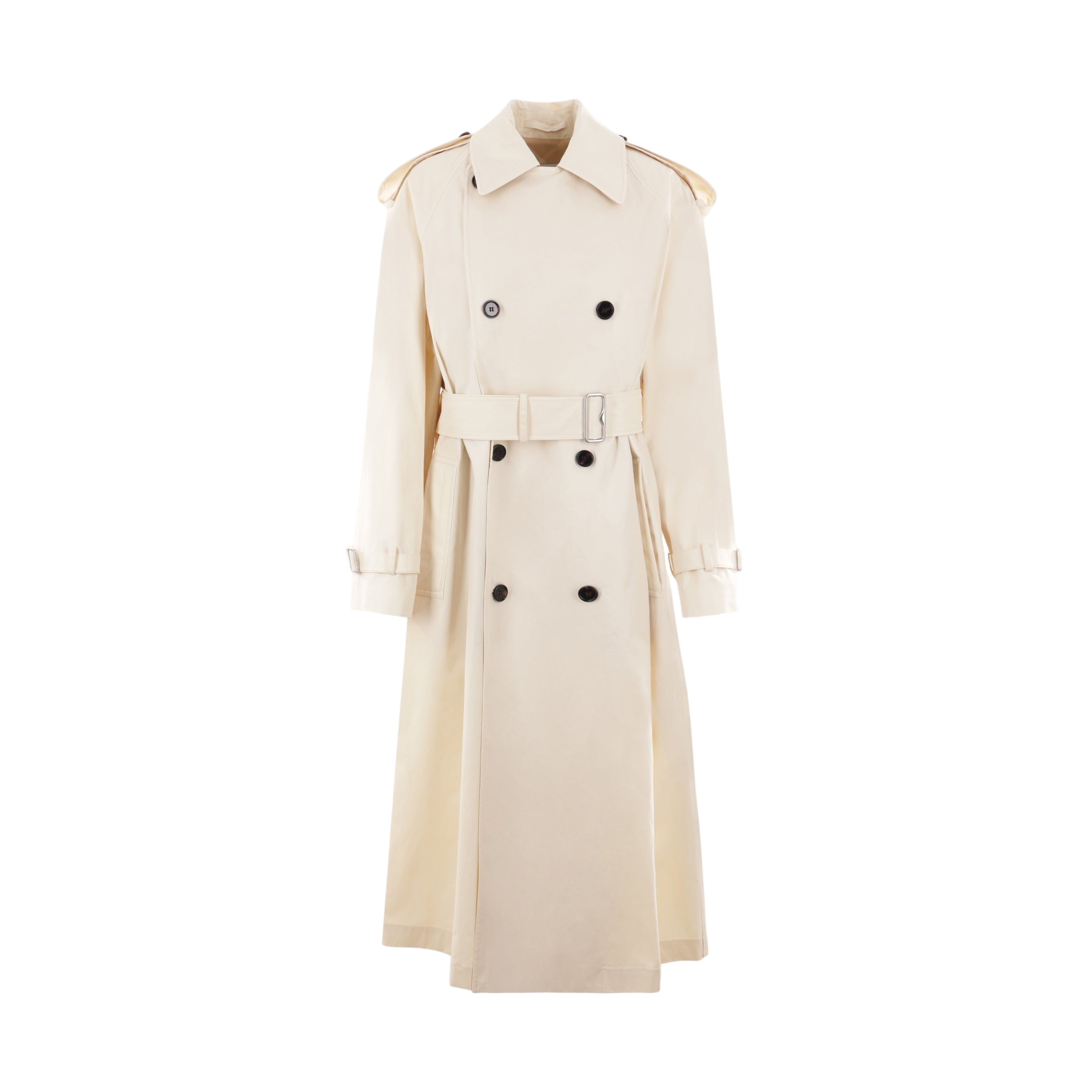 Gabardine Double-breasted Trench Coat-BURBERRY-JOHN JULIA