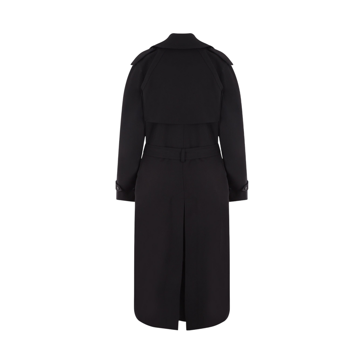 Gabardine Hourglass-shaped Oversized Trench Coat-BALENCIAGA-JOHN JULIA