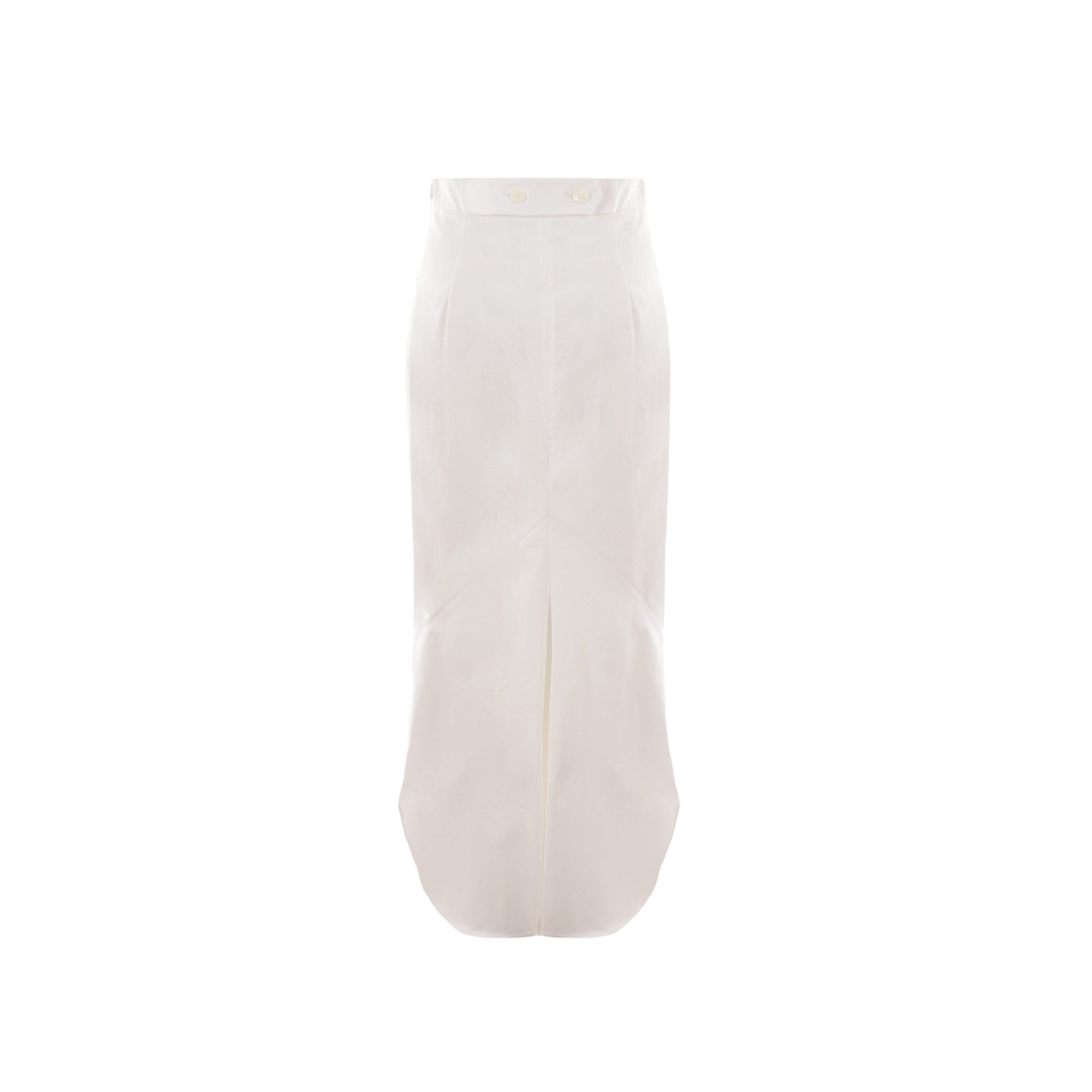 Gabardine Mermaid Skirt-PRADA-JOHN JULIA