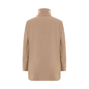 Gabardine Padded Jacket-BRUNELLO CUCINELLI-JOHN JULIA