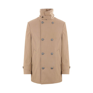 Gabardine Padded Jacket-BRUNELLO CUCINELLI-JOHN JULIA