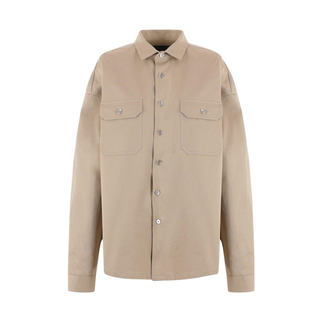 Gabardine Shirt-PRADA-JOHN JULIA