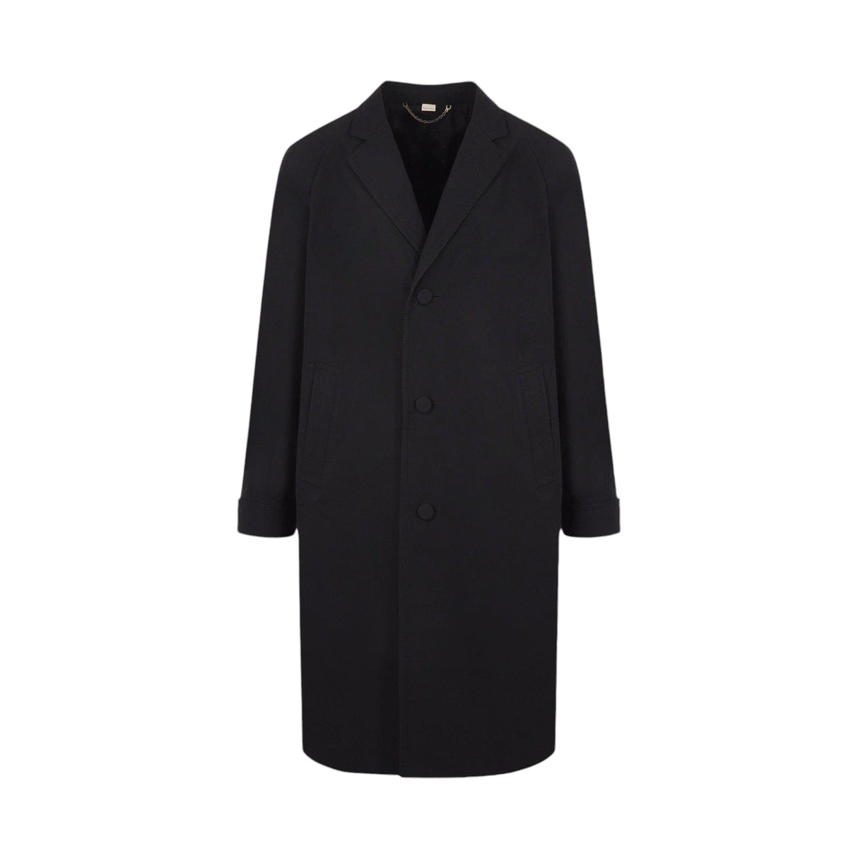 Gabardine Single-breasted Coat-GUCCI-JOHN JULIA