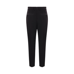 Gabardine Tuxedo Trousers-EDEN PARK-JOHN JULIA