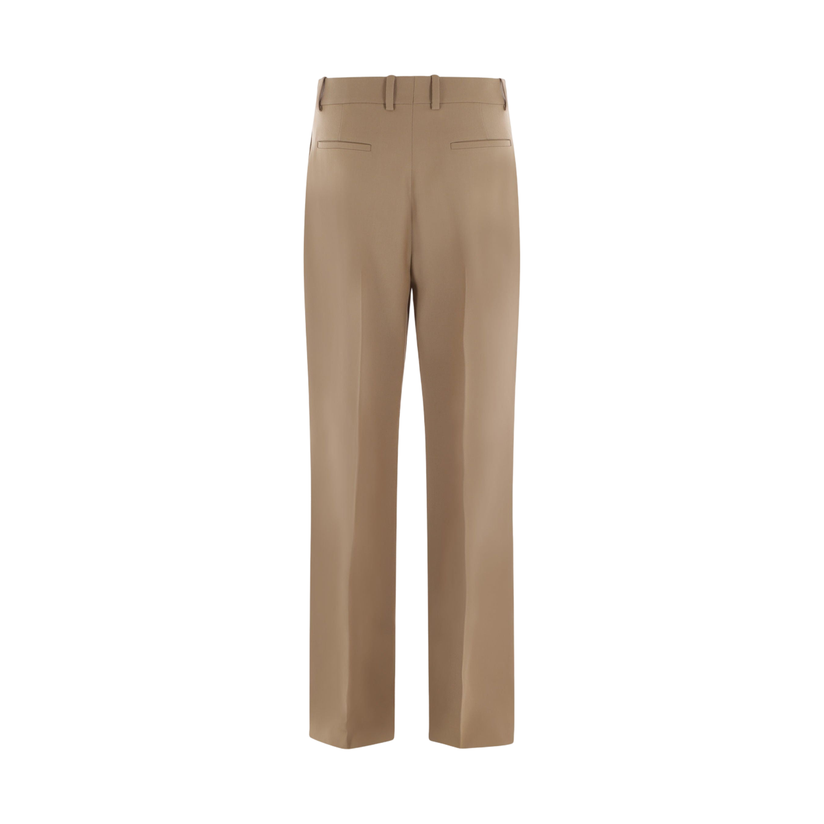 Gabardine Wide-leg Pants-SAINT LAURENT-JOHN JULIA