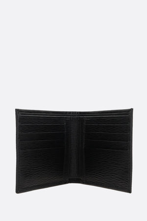 Gancini Textured Leather Billfold Wallet-FERRAGAMO-JOHN JULIA