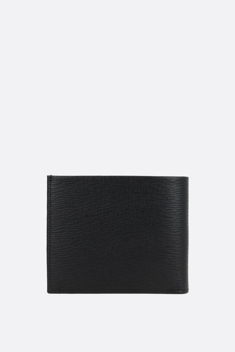 Gancini Textured Leather Billfold Wallet-FERRAGAMO-JOHN JULIA