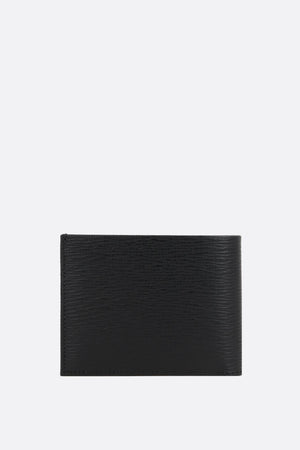 Gancini Textured Leather Billfold Wallet-FERRAGAMO-JOHN JULIA