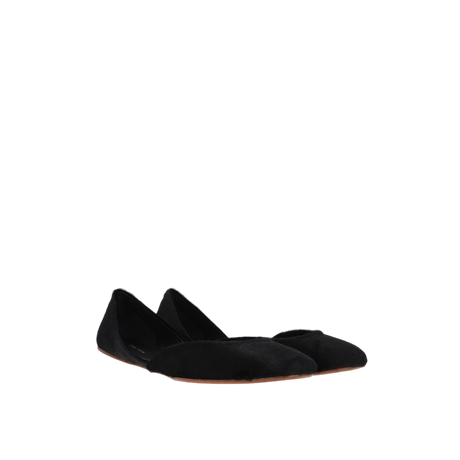 Gemma Calf Hair Ballerinas-THE ROW-JOHN JULIA