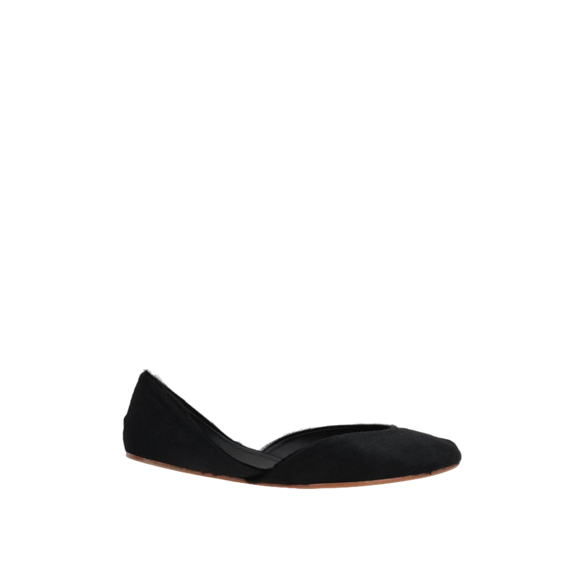 Gemma Calf Hair Ballerinas-THE ROW-JOHN JULIA