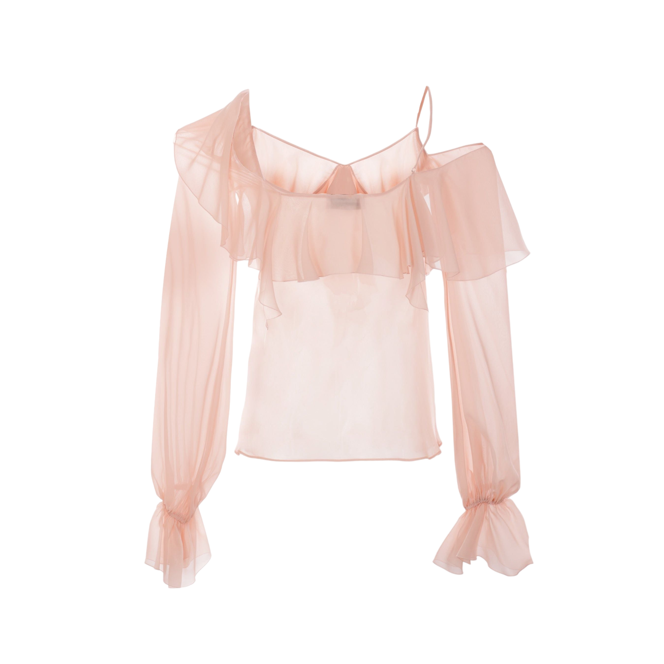 Georgette Blouse-BLUMARINE-JOHN JULIA