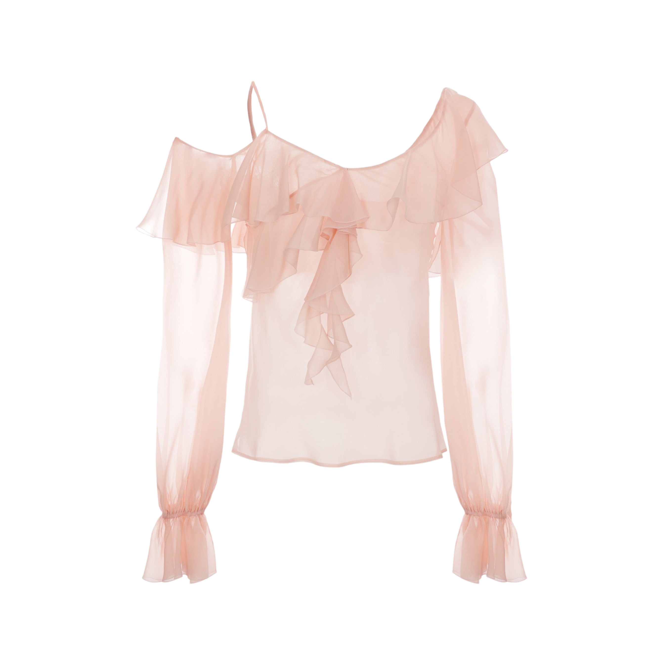 Georgette Blouse-BLUMARINE-JOHN JULIA