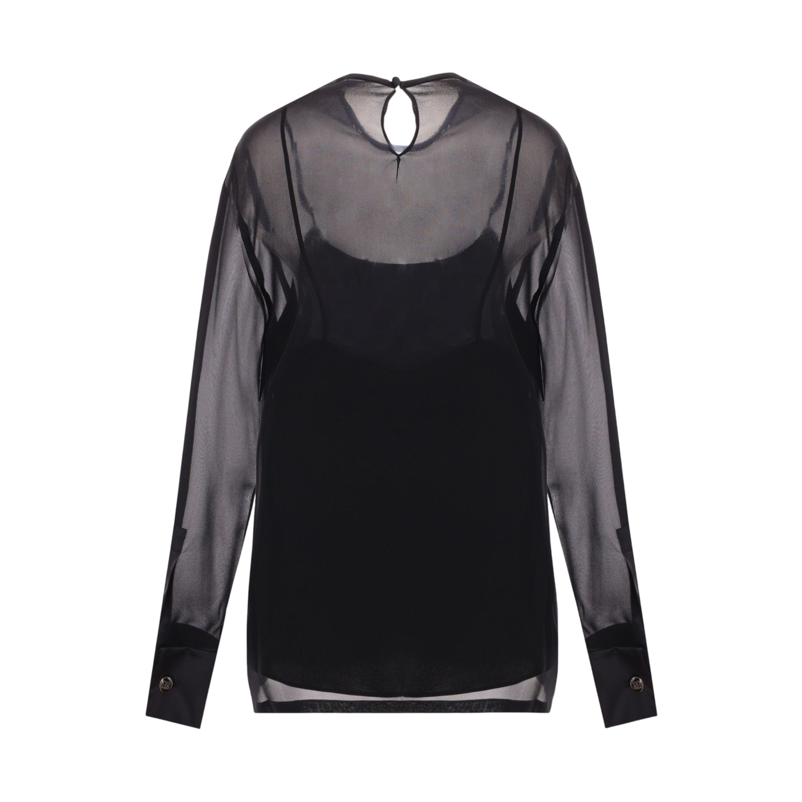 Georgette Blouse-MAX MARA-JOHN JULIA