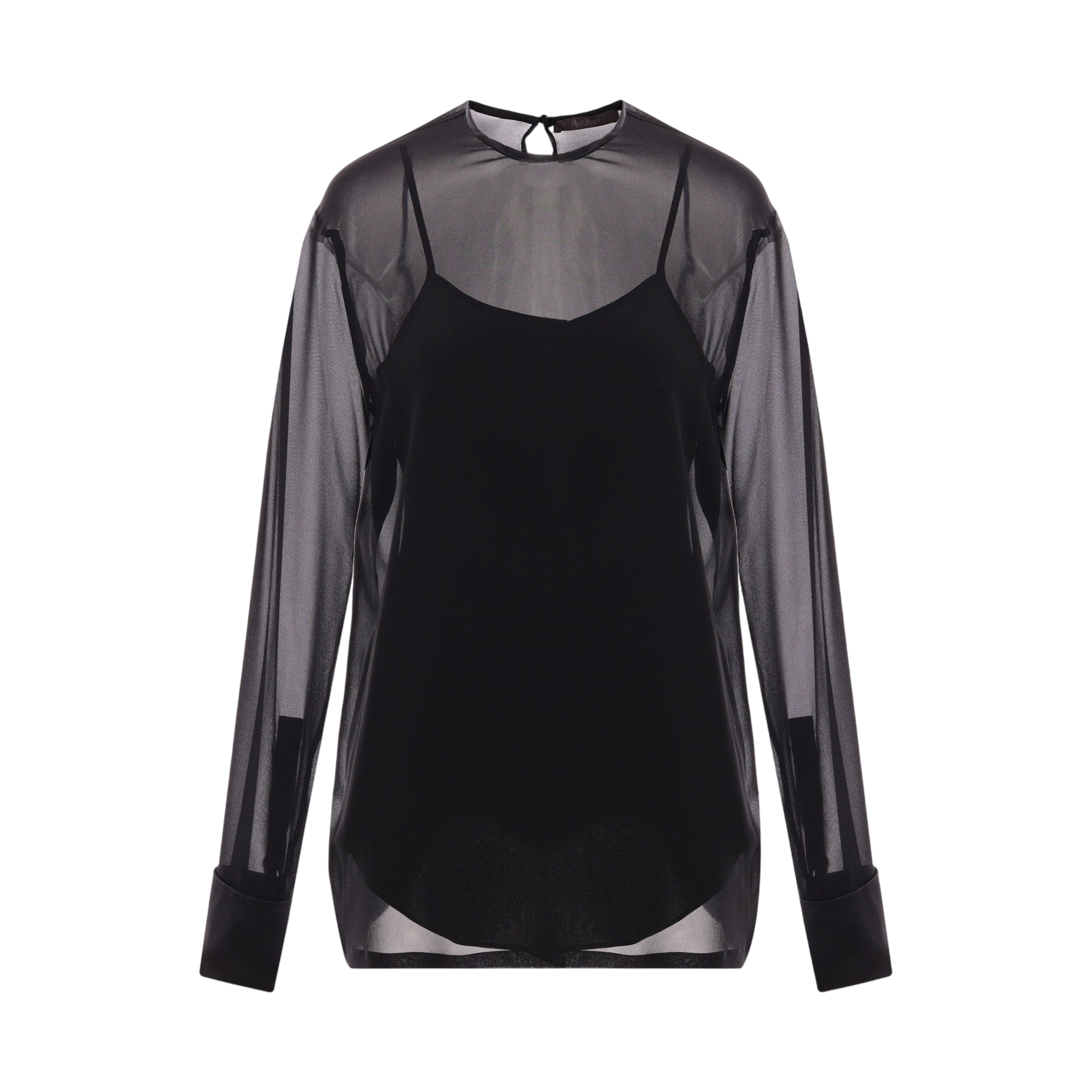 Georgette Blouse-MAX MARA-JOHN JULIA